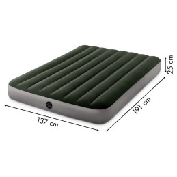 Materac dmuchany do spania łóżko dwuosobowy 191x137 cm INTEX 64108
