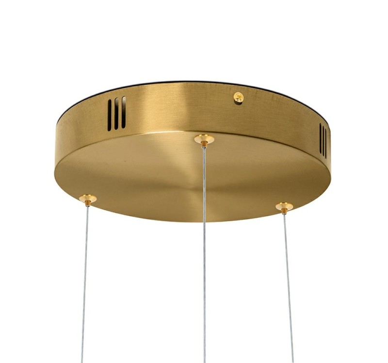 MOOSEE lampa wisząca RING 40 + 40 + 40    złota na jednej podsufitce