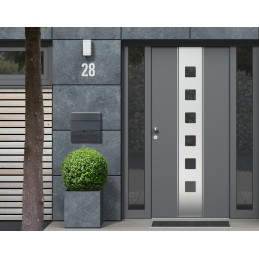 Skrzynka pocztowa listy gazety stal galwanizowana ModernHome