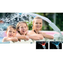 Fontanna do basenu kolorowy spryskiwacz led INTEX 28089
