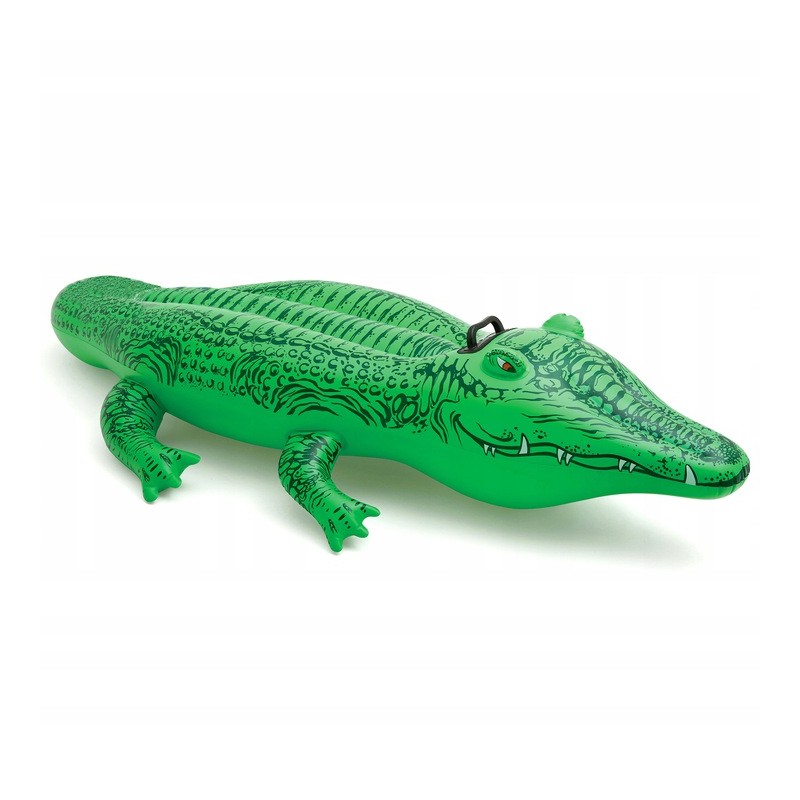 Dmuchany aligator materac do pływania 168 cm INTEX 58546