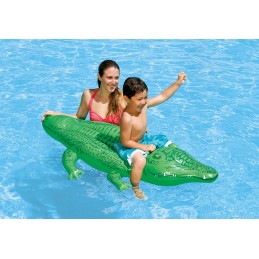 Dmuchany aligator materac do pływania 168 cm INTEX 58546