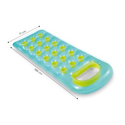 Dmuchany materac do pływania 188x71 cm zielony INTEX 59895 GREEN