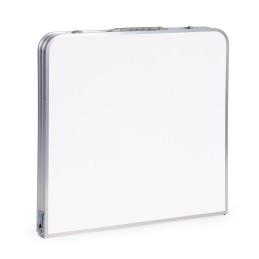 Stolik turystyczny stół składany kemping biały blat 120x60 cm MultiGarden