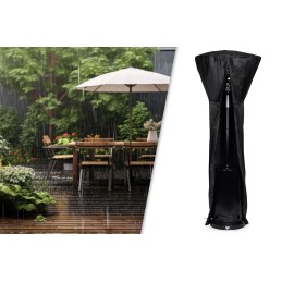 Ogrzewacz parasol gazowy grzejnik 13 kW szklany na ogród patio reduktor wąż pokrowiec MultiGarden