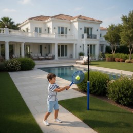 Speedball turnball tenis na lince zestaw 2 rakietki piłka słupek MOVEPRO