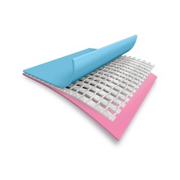 Basen stelażowy ogrodowy okrągły dla dzieci 244x76 cm różowy INTEX 28290ND
