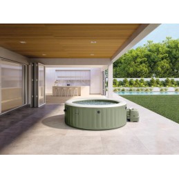 Nadmuchiwane SPA basen z hydromasażem 6 os. 216x71 cm akcesoria premium INTEX 28428NP