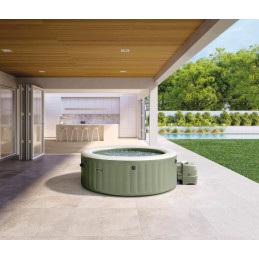Nadmuchiwane SPA basen z hydromasażem 4 os. 196x71 cm akcesoria premium INTEX 28426NP
