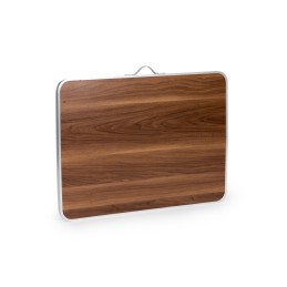 Stolik turystyczny 120x60 cm składany w walizkę 2 półki brązowy MultiGarden