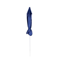 Parasol plażowy 2w1 namiot ze ściankami regulowany 125-200 cm niebieski MultiGarden