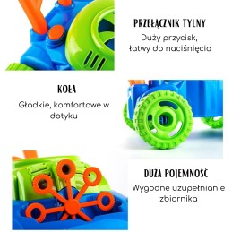 WOOPIE Kosiarka Bańki Mydlane Dźwięki Płyn