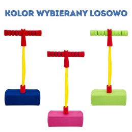 WOOPIE Piankowy Zielony Skoczek Pogo Dla Dzieci Do Skakania Trening Równowagi
