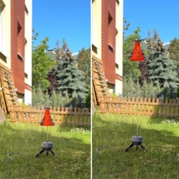 WOOPIE Rakieta Na Wodę Zabawka Wodna Do Ogrodu