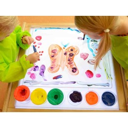 MASTERKIDZ Kwadratowa Taca do Malowania Montessori