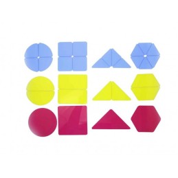 MASTERKIDZ Półprzezroczyste Kształty Geometryczne