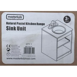 MASTERKIDZ Pastelowa Szafka ze Zlewem