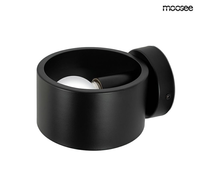 MOOSEE lampa ścienna ARRO czarna