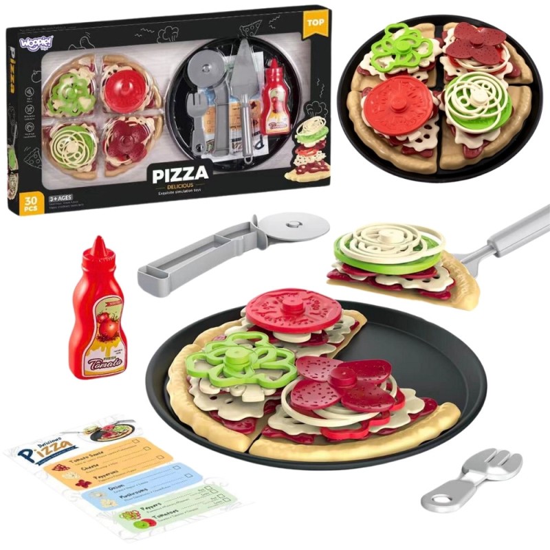 WOOPIE Pizza do Krojenia Zestaw XL Restauracja 30 el.