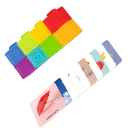 WOOPIE GREEN Box Pudełko XXL Montessori Edukacyjne 6w1 Sensoryczne 7-8 Miesięcy 26el. FSC