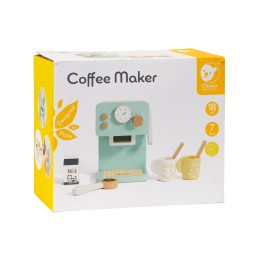 Classic World Drewniany Ekspres do Kawy dla Dzieci – Mały Barista