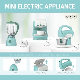 WOOPIE Zestaw AGD 3w1 Ekspres Mikser Blender Efekty Dźwiękowe Świetlne