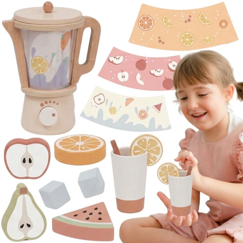 TOOKY TOY Blender Kuchenny z Akcesoriami - 18 elementów