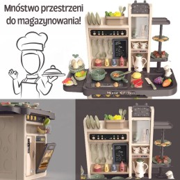 WOOPIE Interaktywna Kuchnia z Parą Kran z Obiegiem Wody Efekty 88 el.