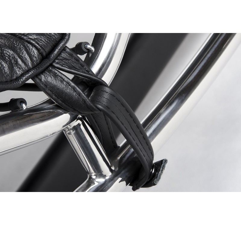 Leżanka DIVANO czarna