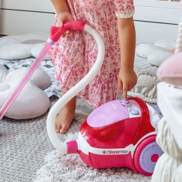 WOOPIE Interaktywny Odkurzacz dla Dzieci z Funkcją Wciągania Różowy