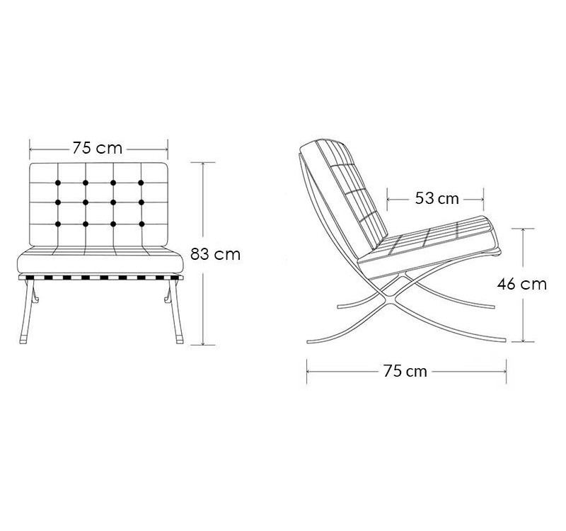 MODESTO fotel BARCELON czarny