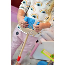 TOOKY TOY Drewniany Zestaw do Sprzątania dla Dzieci 6 el.