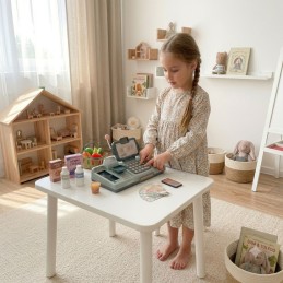 WOOPIE Kasa Sklepowa Dla Dzieci Skaner Waga Mikrofon + 25 Akcesoriów