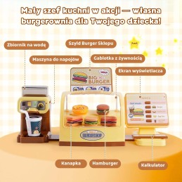 WOOPIE Sklep Restauracja Fast Food Burger Shop "BIG BURGER"