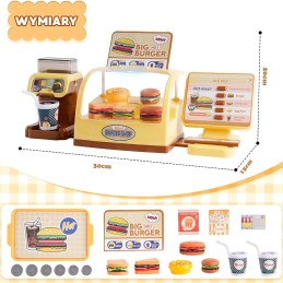 WOOPIE Sklep Restauracja Fast Food Burger Shop "BIG BURGER"