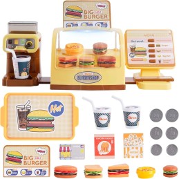 WOOPIE Sklep Restauracja Fast Food Burger Shop "BIG BURGER"