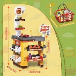 WOOPIE Interaktywny  Super Market dla Dzieci Akcesoria