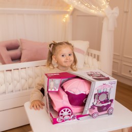 WOOPIE Salon Piękności Urody Toaletka na Kółkach Wózek Wlizka 31 akc. 4w1