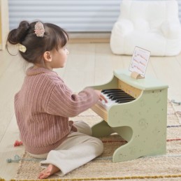 VIGA PolarB Drewniane Pianino dla Dzieci Nauka Gry Nutki Instrument Montessori