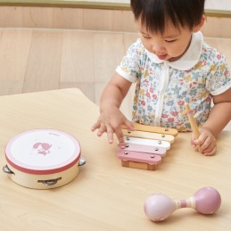 VIGA PolarB Zestaw Instrumentów Muzycznych Różowy