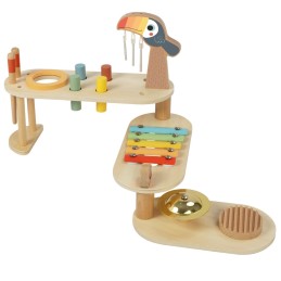 TOOKY TOY Edukacyjny Stolik Muzyczny -Tukan