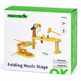 TOOKY TOY Edukacyjny Stolik Muzyczny -Tukan