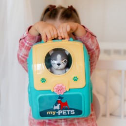 WOOPIE Pies Przenośny Salon Piękności 2w1 w Plecaku Transporter