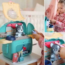 WOOPIE Pies Przenośny Salon Piękności 2w1 w Plecaku Transporter