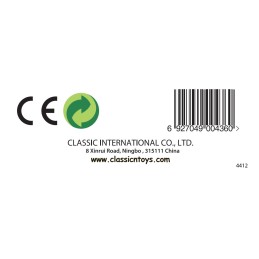 CLASSIC WORLD Drewniana Literka J