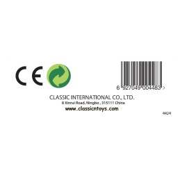 CLASSIC WORLD Drewniana Literka V