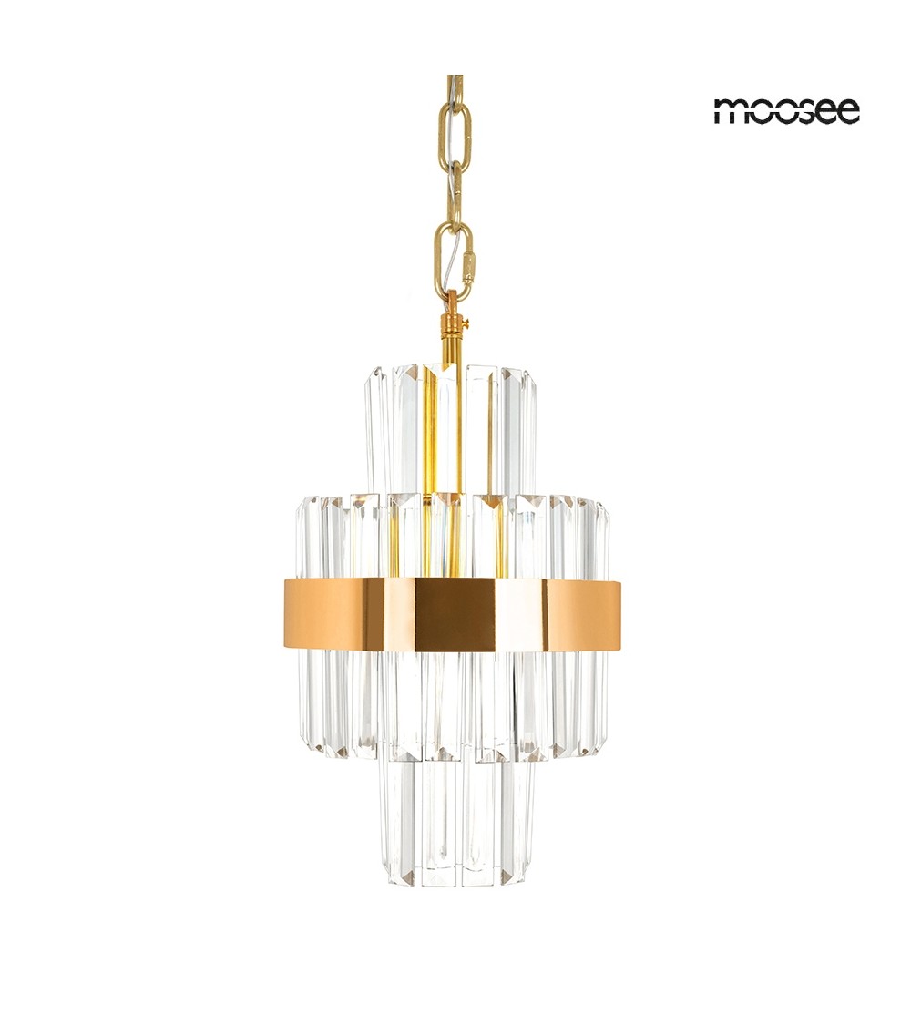 MOOSEE lampa wisząca IMPERO złota