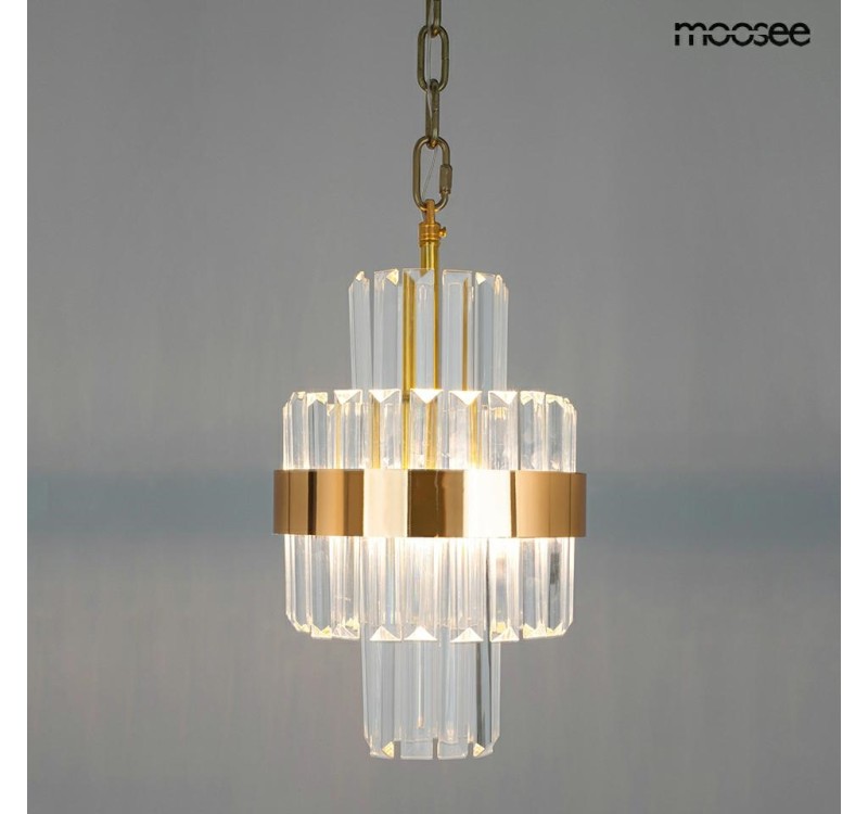 MOOSEE lampa wisząca IMPERO złota