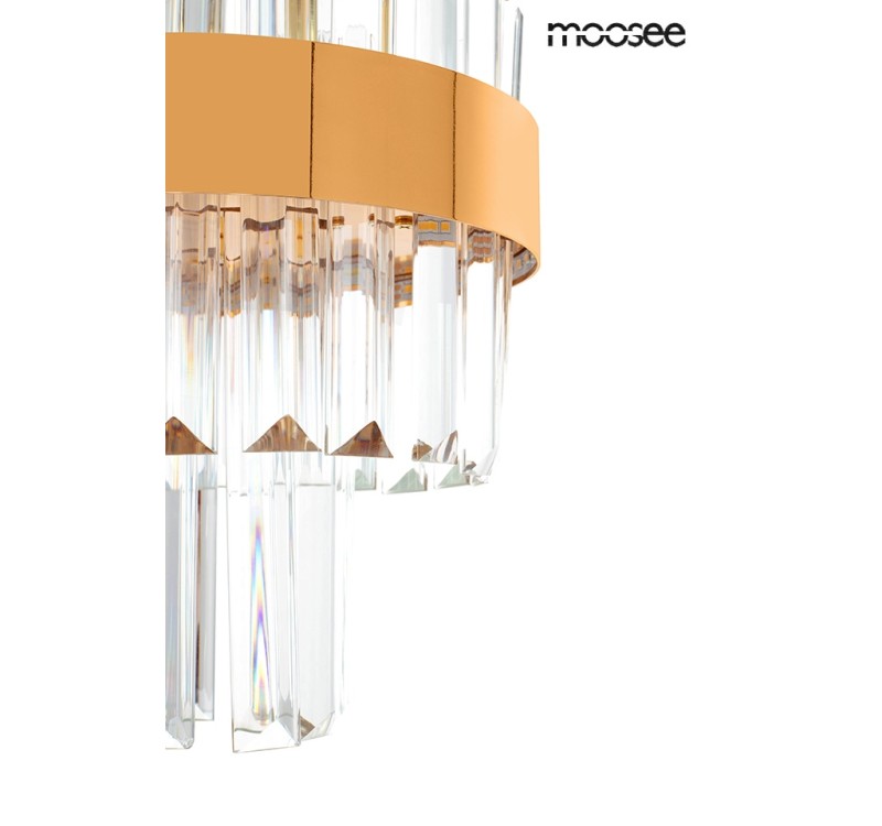 MOOSEE lampa wisząca IMPERO złota