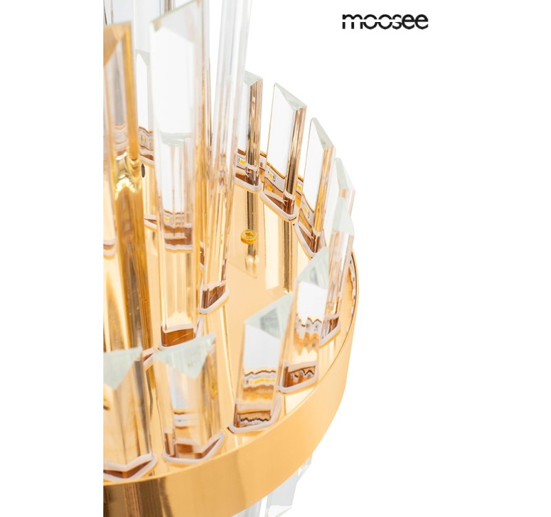 MOOSEE lampa wisząca IMPERO złota